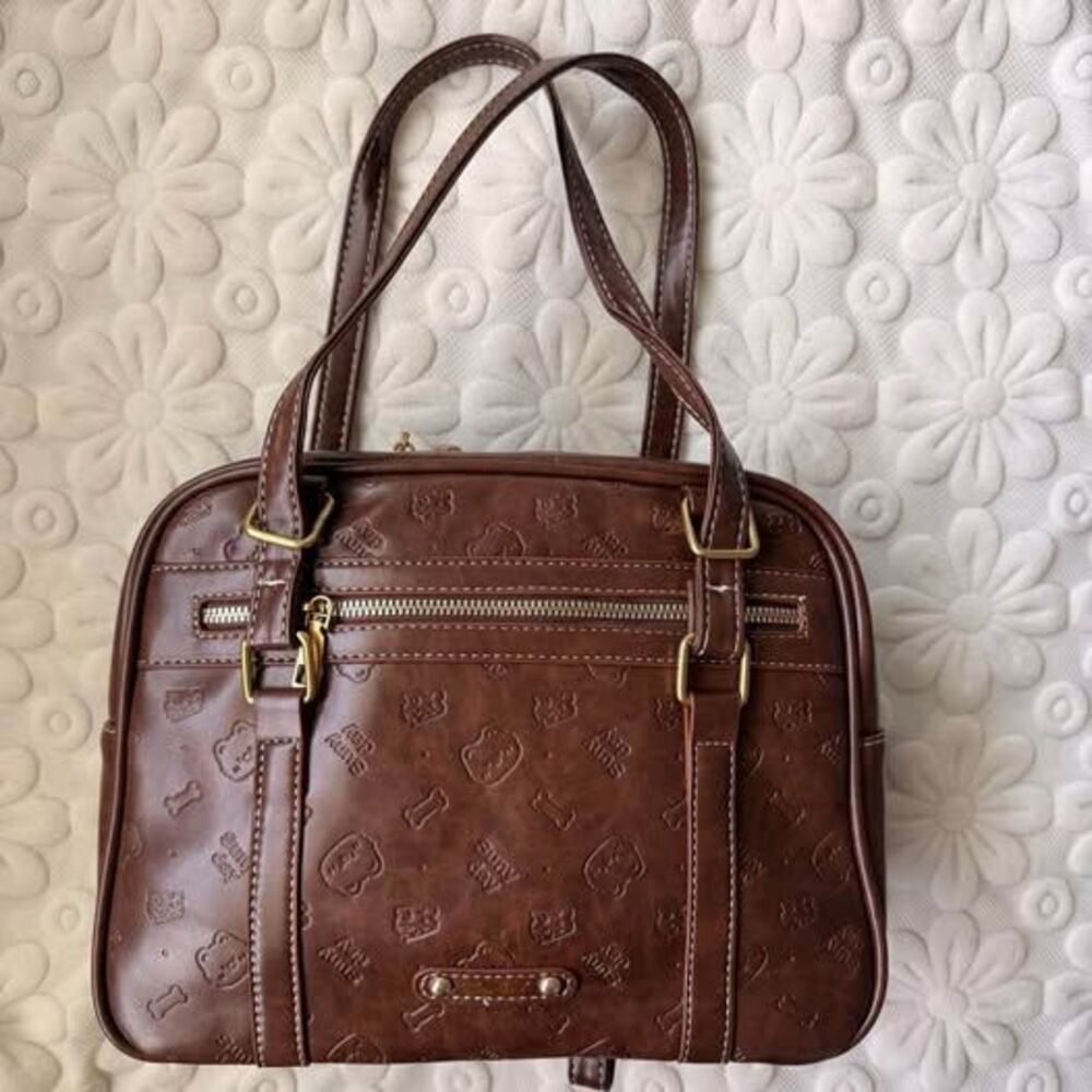 Trendy Brown Convertible Bag – Handbag Shoulder Bag Backpack, New